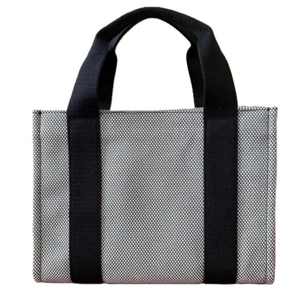 RARE Lululemon Mini-Canvas Tote Bag 4.5L Anchor Ivory Black Two-Tone NWT - Picture 10 of 11